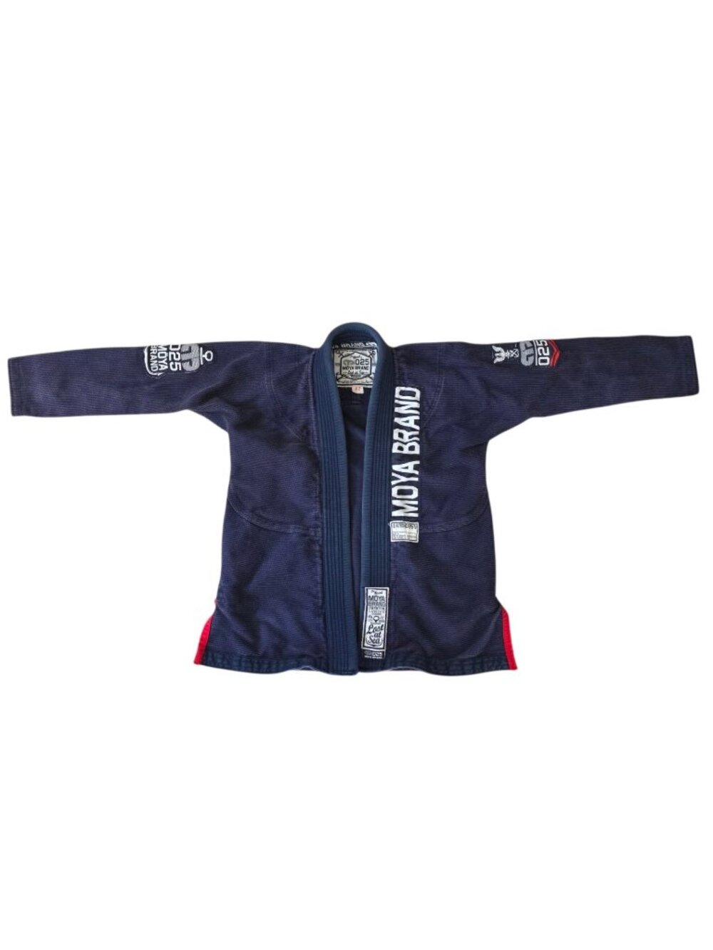 Moya Brand Gi BJJ Jiu Jitsu Jacket Blue Youth K2